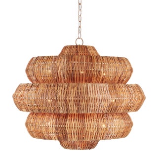 Currey & Company Antibes Medium Chandelier For Sale