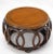 Baker Furniture Company Very Fine Carved Solid Mahogany Round Occasional Coffee Side Center Table For Sale - Image 4 of 10
