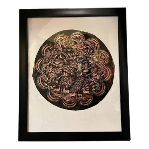 Turkish Handcrafted Copper With Frame