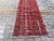 Red Oushak Handmade Tribal Red Floor Runner For Sale - Image 8 of 11