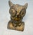 1910s Rare Antique Early 1900's Cast Iron Owl Animal Still Coin Bank by a.c. Williams For Sale - Image 5 of 10