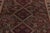 1920s Hand-Knotted Antique Persian Qashqai Rug in Red, Black, Blue Geometric Pattern For Sale - Image 5 of 8