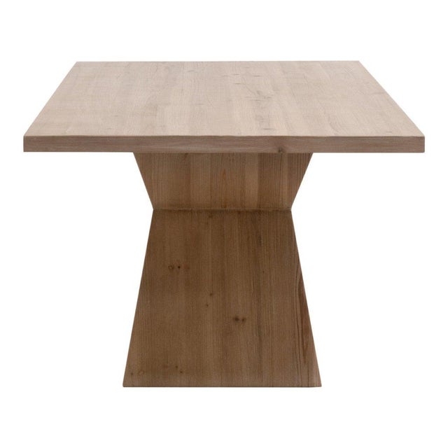 Transitional Essentials for Living Bridge Rectangular Dining Table For Sale - Image 3 of 5