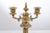 Traditional Pair of Decorative Crafts Brass French Empire Candleabras For Sale - Image 3 of 15