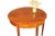Federal Inlaid Mahogany Demilune Card Table C. 1800 For Sale - Image 4 of 4