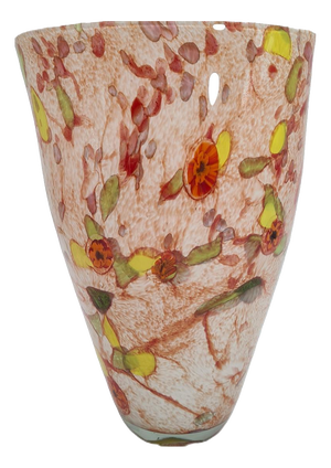 Large Vase in Artistic Confetti Glass, 1960s