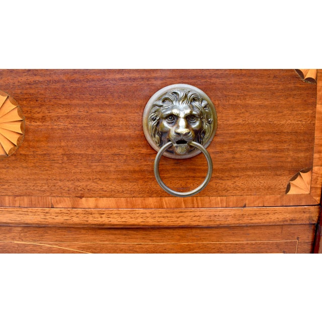 Mahogany Hepplewhite Sideboard With Satinwood Inlay For Sale - Image 10 of 13