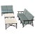 Ficks Reed 7-Piece John Wisner for Ficks Reed Far Horizons Rattan Modular Sofa Group For Sale - Image 4 of 12