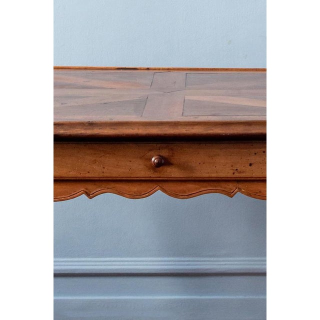Wood Louis XV French Walnut Table, 1750 For Sale - Image 7 of 14