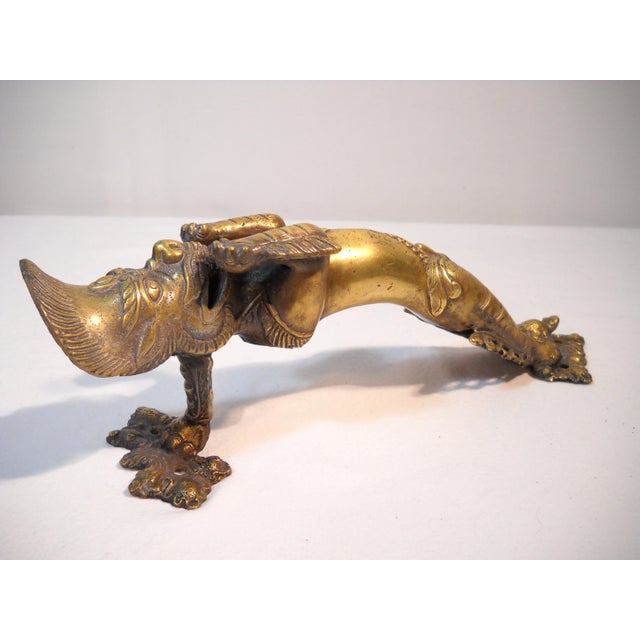 Metal Indian Deity Door Pulls - A Pair For Sale - Image 7 of 8