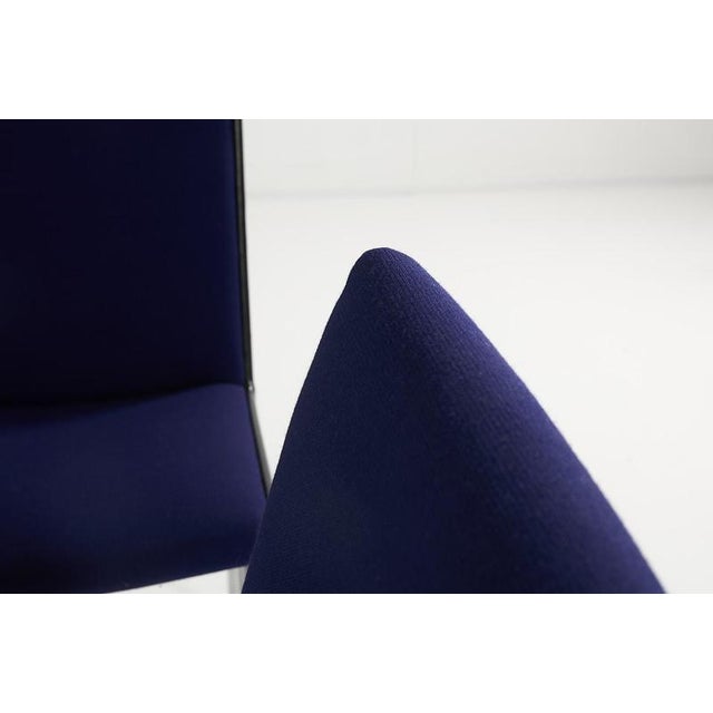 Vintage Danish Modern Airport Chairs by Hans J. Wegner, Set of 4 For Sale - Image 9 of 10