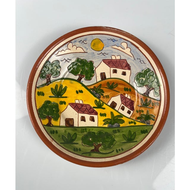 Hand-Painted Ceramic Plates by Vital Janeiro, Portugal, 1970s, Set of 4 For Sale - Image 10 of 15