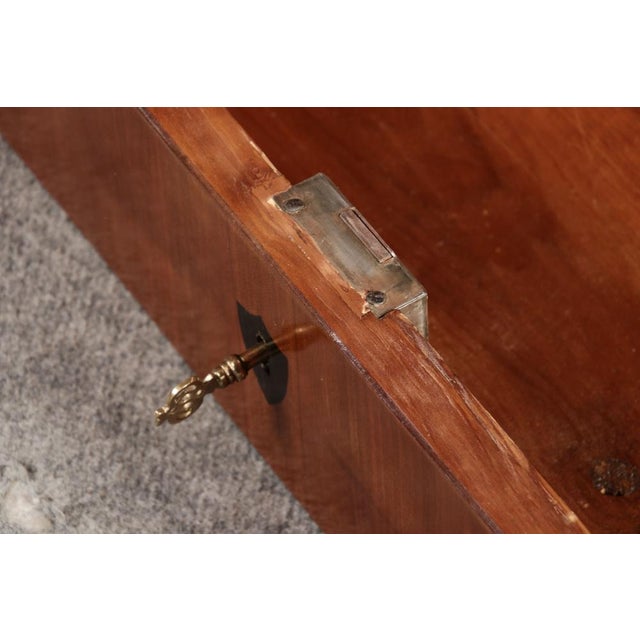 Small Biedermeier Half Cabinet in Cherrywood, 1820s For Sale - Image 17 of 18