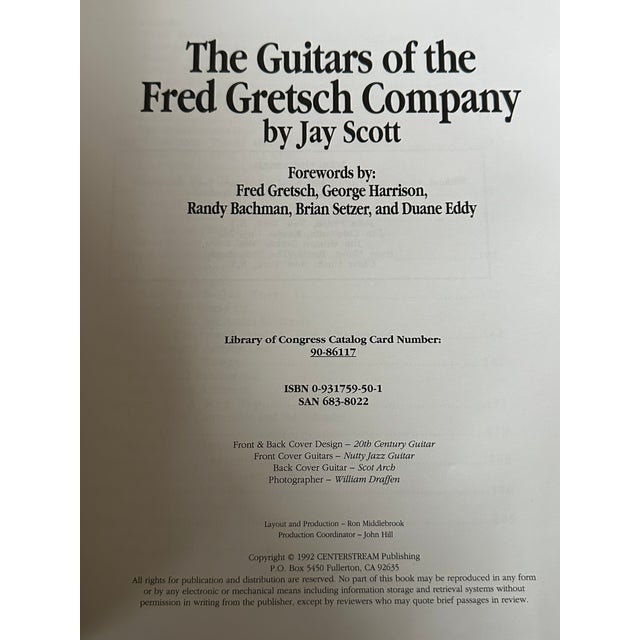 Vintage Gretsch Guitar Book For Sale - Image 16 of 16