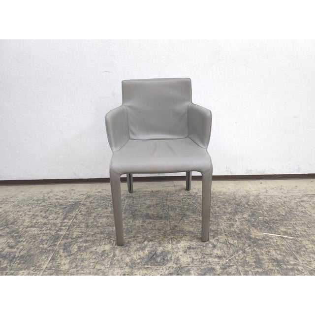 Gio Chair in Leather by Walter Knoll For Sale - Image 9 of 13