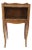 18th Century Louis XV Side Table in Oak, Marble, and Walnut For Sale