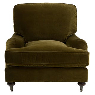 Moss Baxter Armchair from Pure White Lines For Sale