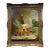 1878 e.j. Boussant Still Life Oil Painting — Fruit & Wine For Sale