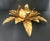 Hollywood Regency Gold-Plated Florentine Floral Wall Lamps from Hans Kögl, Italy, Florence, 1960, Set of 2 For Sale - Image 10 of 17