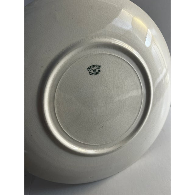 1910s Antique 1914 Moon Calendar Plate For Sale - Image 5 of 5