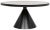 A masterpiece of minimalism, the Cone dining table by Noir has been expertly handcrafted of simply finished metal. The...
