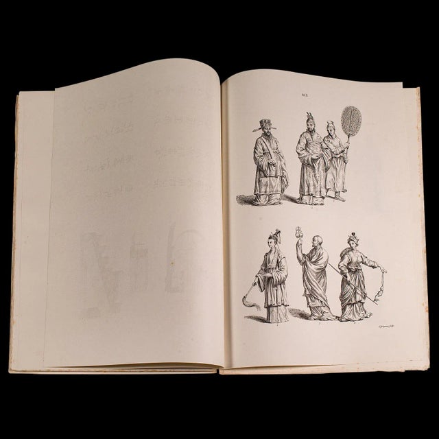 1969's English Vintage Reproduction Folio Chinese Design For Sale - Image 10 of 12