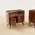 Wooden Bedside Tables with Glass Top, 1950s, Set of 2 For Sale - Image 6 of 9