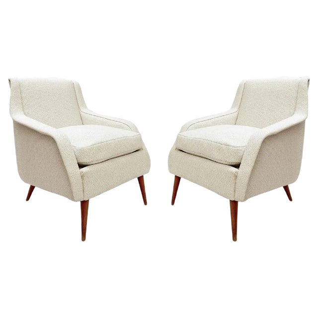 Set of 802 Armchairs by Carlo De Carli for Cassina, 1950s For Sale