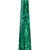 Mid Century Pair of Neoclassical Style Malachite Obelisks Tall For Sale - Image 4 of 4