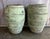 Pair of Mediterranean Barrel Olive Jars - Heavily Patinated Verdigris Terracota For Sale - Image 14 of 14