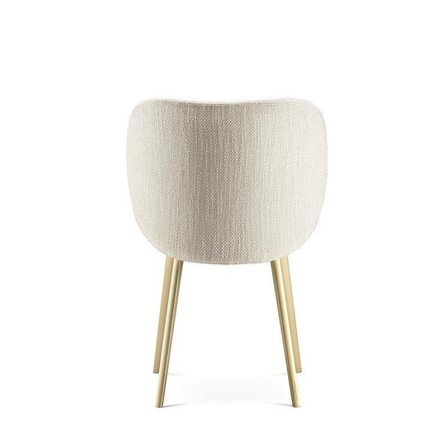 Not Yet Made - Made To Order Hillary White Bogardine Chair by Richard Hutten For Sale - Image 5 of 6