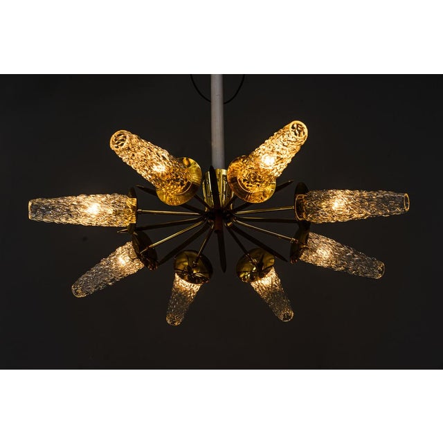 Sputnik Chandelier from Rupert Nicole, 1950s For Sale - Image 9 of 15