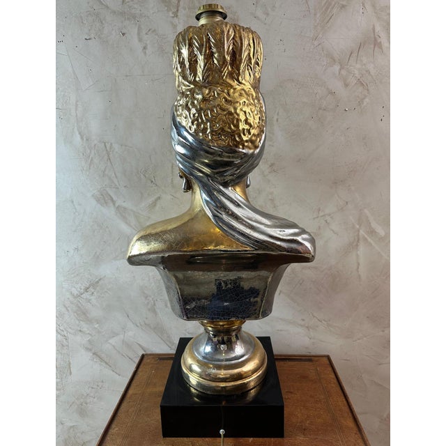 Large Ceramic Table Lamp, 1960 For Sale - Image 11 of 18