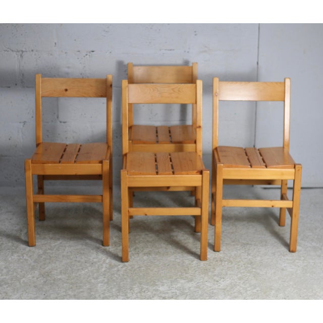 Side Chairs by Charlotte Perriand for Les Arcs, France, 1960s, Set of 4 For Sale - Image 12 of 14
