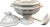 American Red Cliff Soup Tureen With Ladle and Lid For Sale - Image 3 of 12