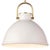 Classic lines and carved horizontal detailing make the ceramic Eloise pendant a clean and bright statement for a kitchen...