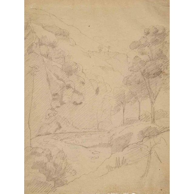 Jean-Léon Gérôme, Landscape, Etching, 19th Century For Sale - Image 3 of 3