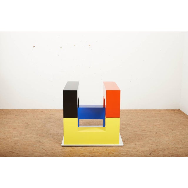 Jean-Phillipe Rossinelli, Naef Quadrigo XXL Super Maxi, 1960s, Melamine and Particle Board For Sale - Image 9 of 18