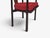 Edward Wormley, Horseshoe Chairs, Mahogany, Rosewood, Red Fabric, Usa, 1950s For Sale - Image 11 of 16
