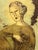 Mid-Century Modern Early 20th Century Vintage Original Monotype Etching "Guan Yin Wears a New Dress" John Gruenwald For Sale - Image 3 of 10