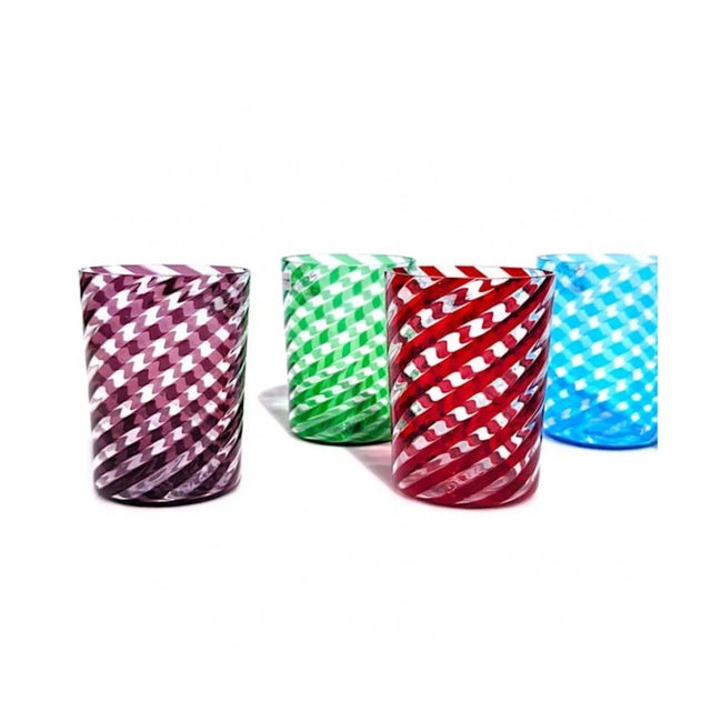 Glasses in Murano Glass from YourMurano, Set of 6 For Sale - Image 7 of 9