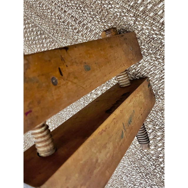 Vintage Professional Bookbinding Finishing Press With Flat-Edge Handle For Sale - Image 9 of 12