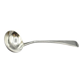 1795 English Sterling Silver Old English Gravy Ladle by William Eley For Sale