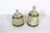 1970s Vintage Studio Pottery Salt and Pepper Shakers Speckled Stoneware Signed by Artist For Sale - Image 5 of 7