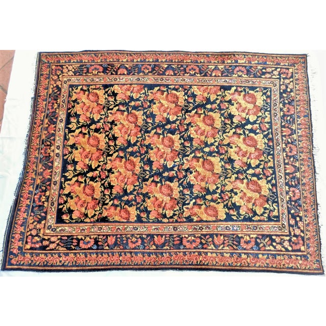 Vintage Persian Bijar Rug. 4'10"x 6'2" For Sale - Image 11 of 11