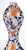 Mid 20th Century Pair of Japanese Imari Double Gourd Vases For Sale - Image 4 of 6