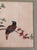 19th or 20th Century Chinese Watercolor Pith Paper Painting of Birds Arguing For Sale - Image 10 of 16