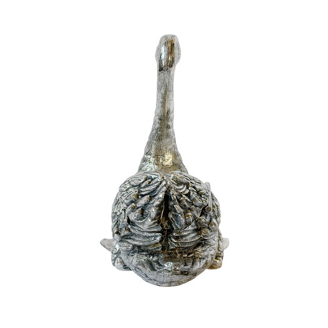 Late 19th Century 1880’s Victorian Meriden Britannia Quadruple Plate Figural Swan Covered Vessel For Sale - Image 5 of 9