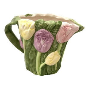 Fitz & Floyd "Spring Parade" Tulip Pitcher