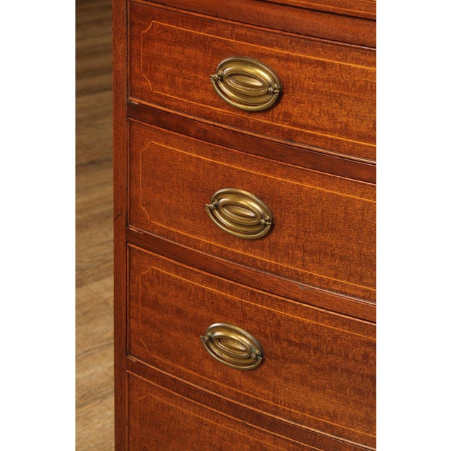 Biggs Hepplewhite Style Mahogany Chest of Drawers For Sale - Image 13 of 18